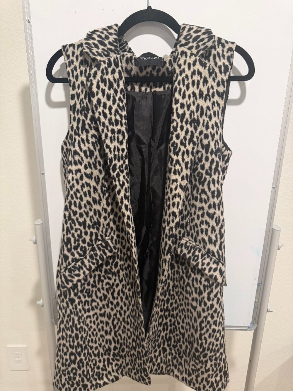 DolceCabo  Leopard Print Vest size s